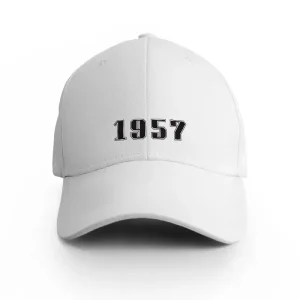 Hat - 1957 White